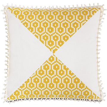 Zuni Lemon/Baldwin White Mitered