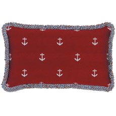 Kedge Scarlet With Loop Fringe