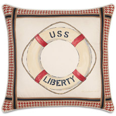 Hand-Painted Life Preserver