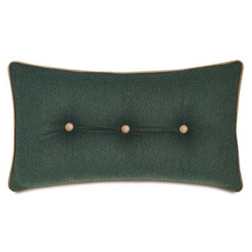 LORENZO BUTTON TUFTED DECORATIVE PILLOW