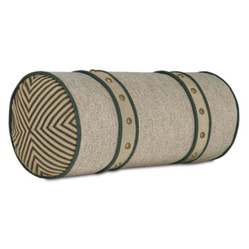 LORENZO NECKROLL DECORATIVE PILLOW