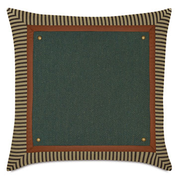 LORENZO MITERED DECORATIVE PILLOW