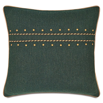 LORENZO NAILHEAD DECORATIVE PILLOW