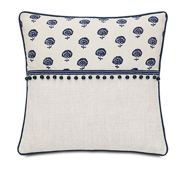 Nile Ink With Beaded Trim