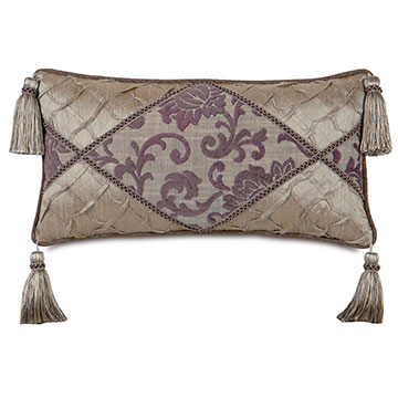 Mica Gunmetal Diamond Insert