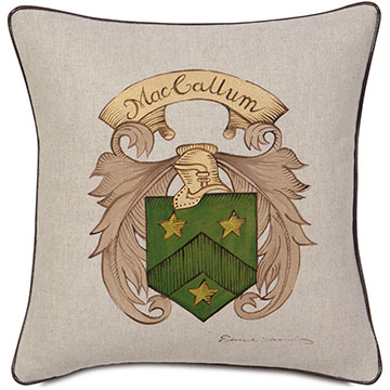 Hand-Painted Name With Crest