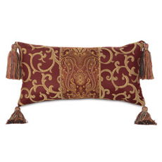 Medici Insert With Pazzi Garnet Decorative Pillow