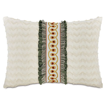 MANDERLEY FRINGE DECORATIVE PILLOW