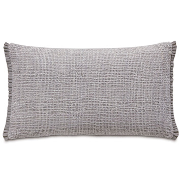 Naomi Solid Accent Pillow In Lilac