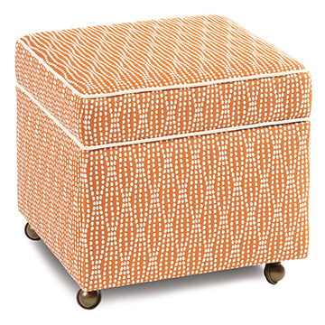Holmes Mandarin Storage Boxed Ottoman