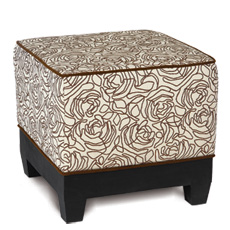 Tracery Cube Ottoman