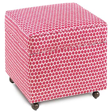 Ginny Sorbet Storage Box Ottoman