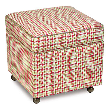 Blight Rose Storage Boxed Ottoman