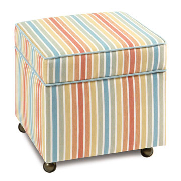 Paradise Sunrise Storage Boxed Ottoman