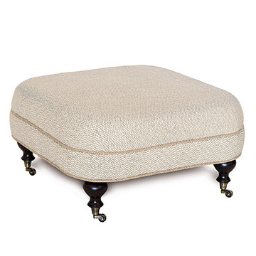 Corfis Vanilla Ottoman