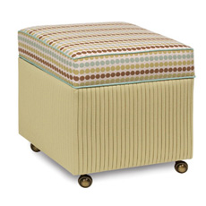 Carlin Storage Boxed Ottoman