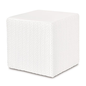 Belize Trellis Ottoman