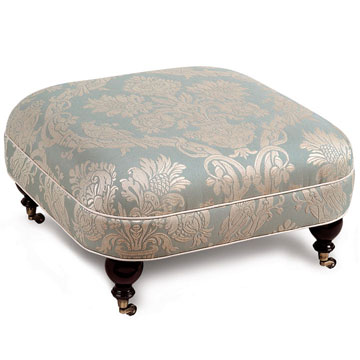 Carlyle Ottoman On Casters