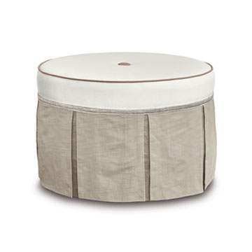 EMMELINE PLEATED SKIRT OTTOMAN