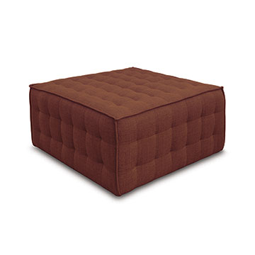 ALISTAIR QUILTED OTTOMAN