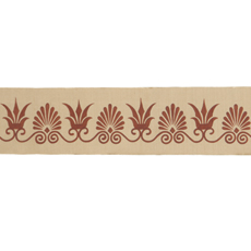 Anthemion Border Gold/Shiraz Small