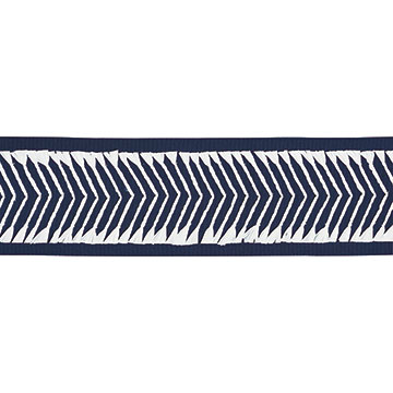 Gulf Indigo Border Trim