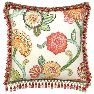 Portia With Tassel Trim