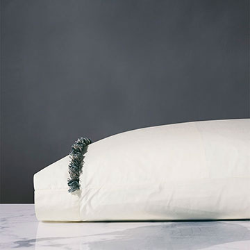 Monterosa Brush Fringe Pillowcase