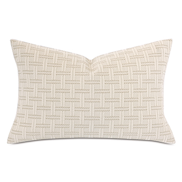 Monterosa Basketweave Queen Sham