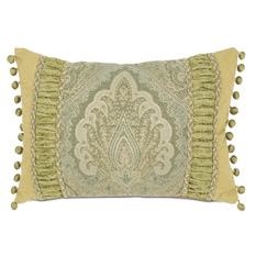 Radford Insert With Ball Trim Decorative Pillow