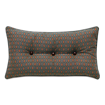 Rudy Button Tufted Accent Pillow