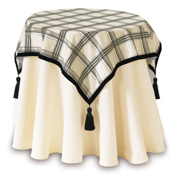 Folly Parchment Table Round