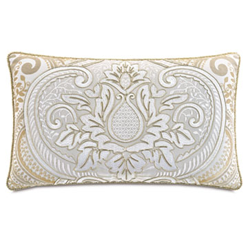 ROMILLY EMBROIDERED DECORATIVE PILLOW