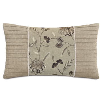 ROSECLIFF PLEATED DECORATIVE PILLOW