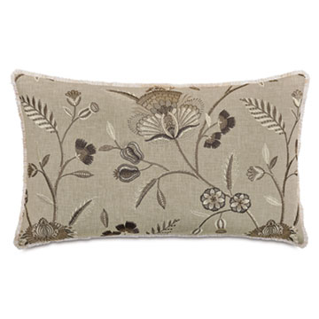 ROSECLIFF FLORAL DECORATIVE PILLOW