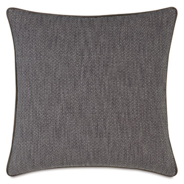 RIVER HERRINGBONE DECORATIVE PILLOW