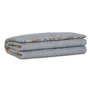 ROONEY REVERSIBLE BED SCARF IN FROST