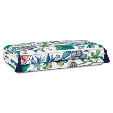 BOCA RATON JACOBEAN BED SCARF