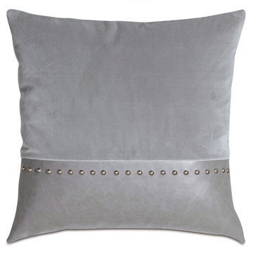 Safford Nailhead Decorative Pillow