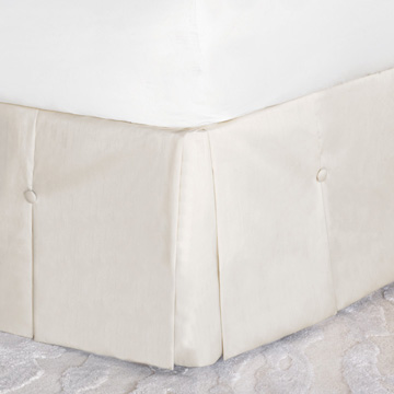 Edris Ivory Bed Skirt