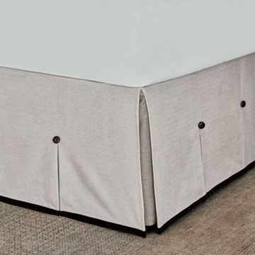 HIGHLAND PLEATED BED SKIRT