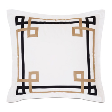 Sloane Geometric Euro Sham