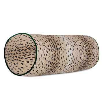 Sloane Leopard Print Bolster