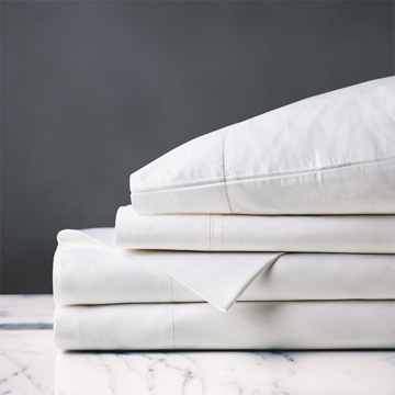 Gianna Classic White Sheet Set