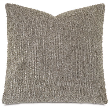 Marl Decorative Pillow in Taupe