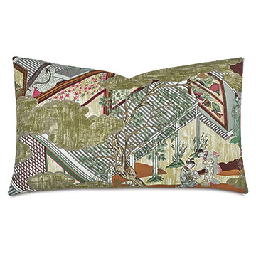 Ichika Ukiyo-e Decorative Pillow