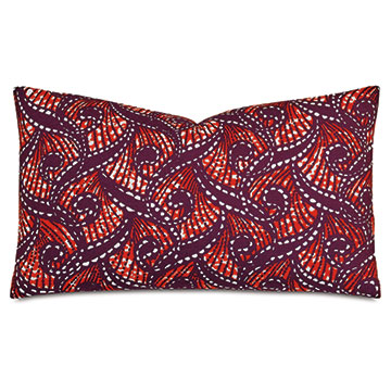 Janika Faux Ankara Decorative Pillow