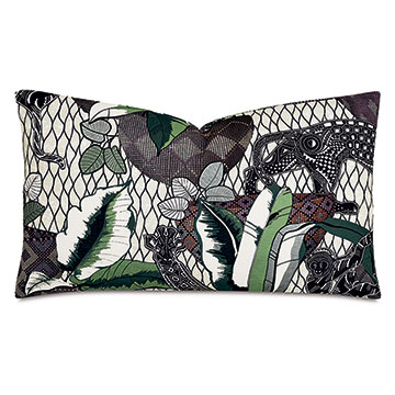 Sanbona Faux Ankara Decorative Pillow