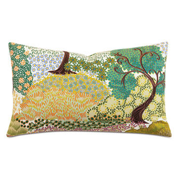 ENCHANTED GARDEN DECORATIVE PILLOW