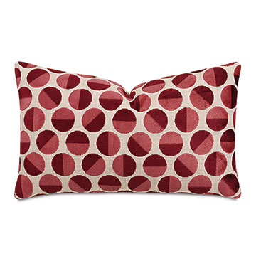 Pixie Decorative Pillow in Scarlet